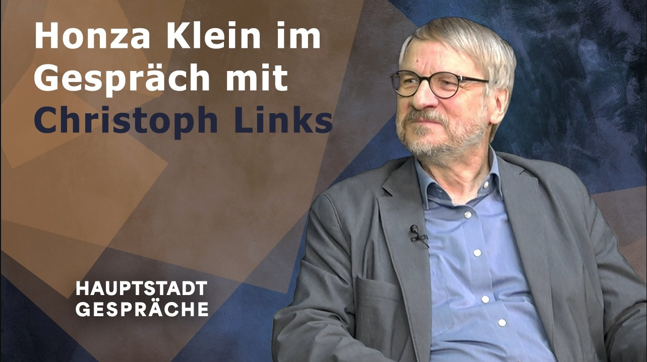 Hauptstadtgespräche - Honza Klein im Gespräch mit Christoph Links