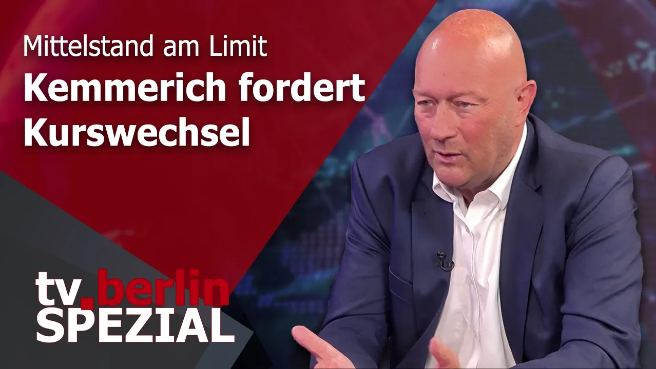 Mittelstand am Limit – Kemmerich fordert politischen Kurswechsel - tvb spezial
